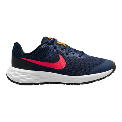 Nike Kids' Grade School Revolution 6 Sneakers, Boys', Running, Cushioned