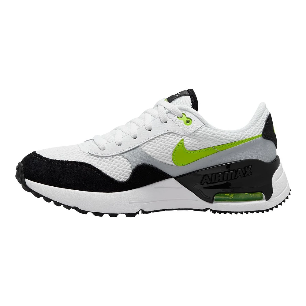 Nike Kids' Grade School Air Max Systm Shoes, Boys, Sneakers, Lace, Cushioned, Lightweight