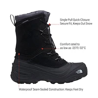 The North Face Kids' Alpenglow V Winter Boots