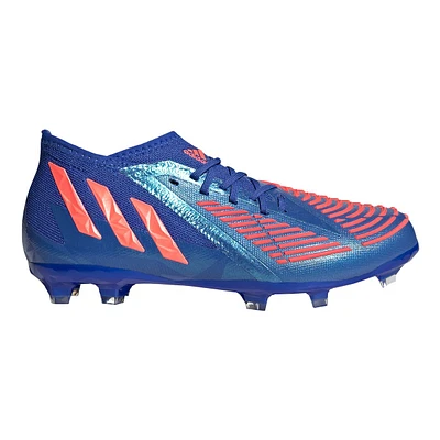 adidas Kids' Junior Predator Edge.1 Firm Ground Outdoor Soccer Cleats