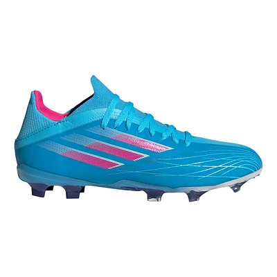 adidas Kids' X Speedflow.1 Firm Ground Outdoor Soccer Cleats