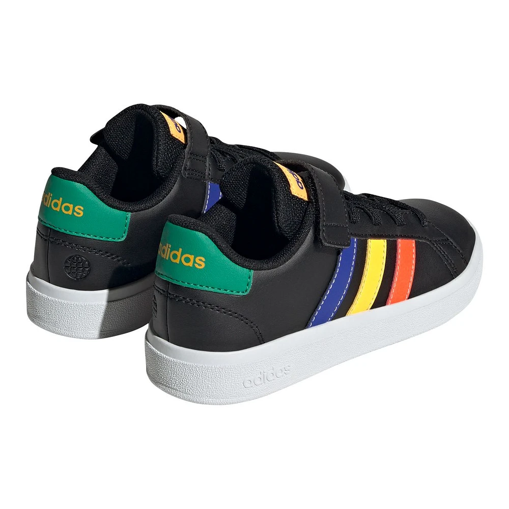 adidas Kids' Pre-School Grand Court 2.0 Elastic K Shoes