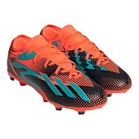 adidas Kids' X Speedportal Messi.3 Firm Ground Lightweight Soccer Cleats