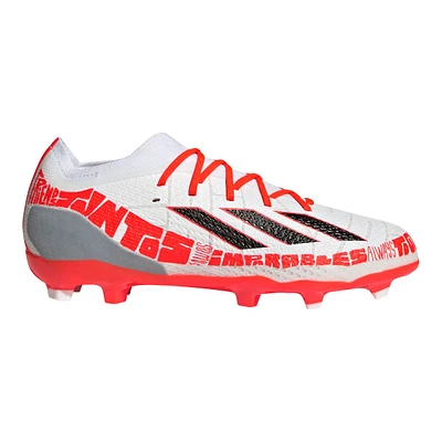 adidas Kids' X Speedportal Messi.1 Firm Ground Outdoor Soccer Cleats