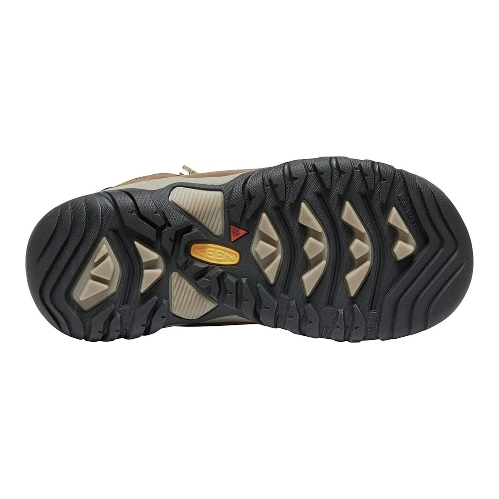 Keen Kids' Ridge Flex Mid Waterproof Hiking Shoes