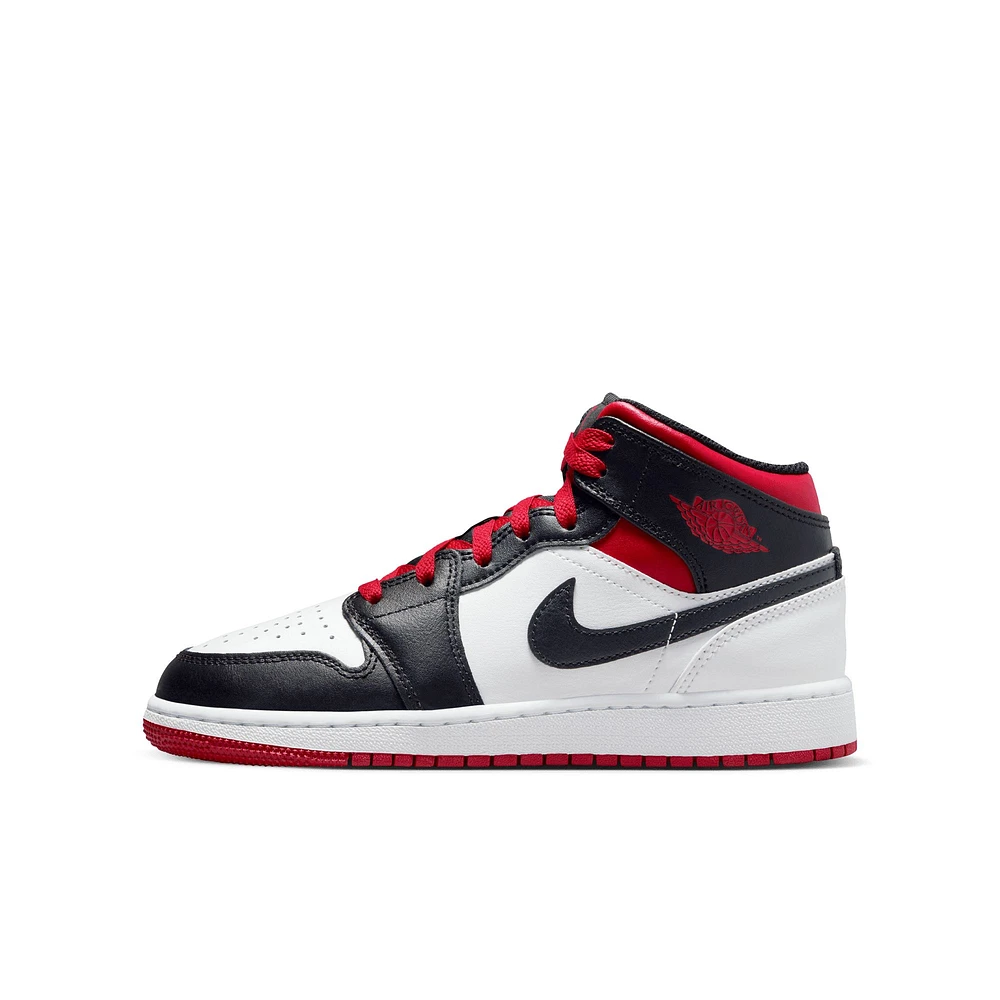 Nike Kids' Grade School Air Jordan 1 Mid Basketball Shoes