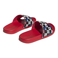 Adidas Kids' Adilette Comfort Spiderman Slides