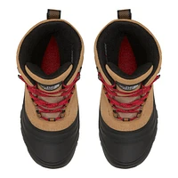 The North Face Kids' Chilkat V Lace Waterproof Insulated Suede Winter Boots