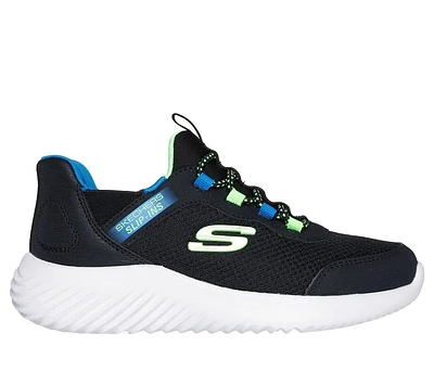 Skechers Kids' Grade/Pre-School Hands Free Slip-ins Bounder Casual Shoes, Sneakers