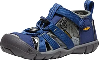 Keen Canada Outdoor Kids' Pre-School Seacamp II Closed Toe Sandals/Shoes, Girls', Heel Strap