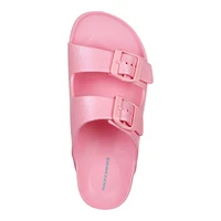 Skechers Kids' Pre-School/Grade School Cali Blast Sunshine Shimmer Slides/Sandals, Girls'