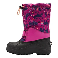 Columbia Kids' Youth Powderbug Forty Waterproof Insulated Slip-On Winter Boots