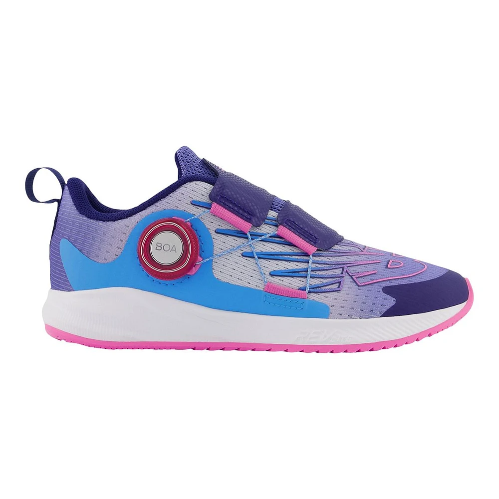 New Balance Girls' Pre-School RVL V3 Builder Running Shoes