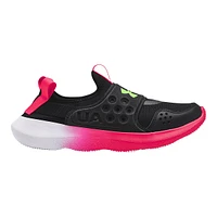 Under Armour Kids' Grade School Runplay Sneakers, Girls', Slip On, Running