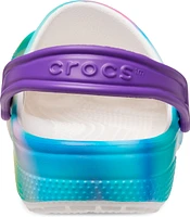 Crocs Kids' Pre-School/Grade School Classic Solarized Clog Slide Sandals, Girls', Beach