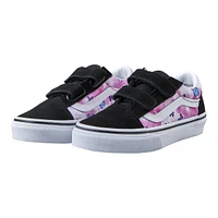 Vans Kids' Pre-School  Old Skool V Butterfly Dream Skate Shoes, Sneakers, Girls'