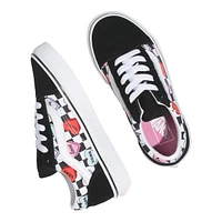 Vans Kids' Grade School Old Skool Candy Hearts Skate Shoes, Sneakers, Boys', Low Top