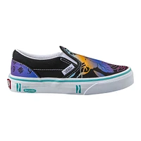 Vans x Crayola Kids' Pre-School  Classic Skate Shoes, Sneakers, Girls', Low Top, Slip On