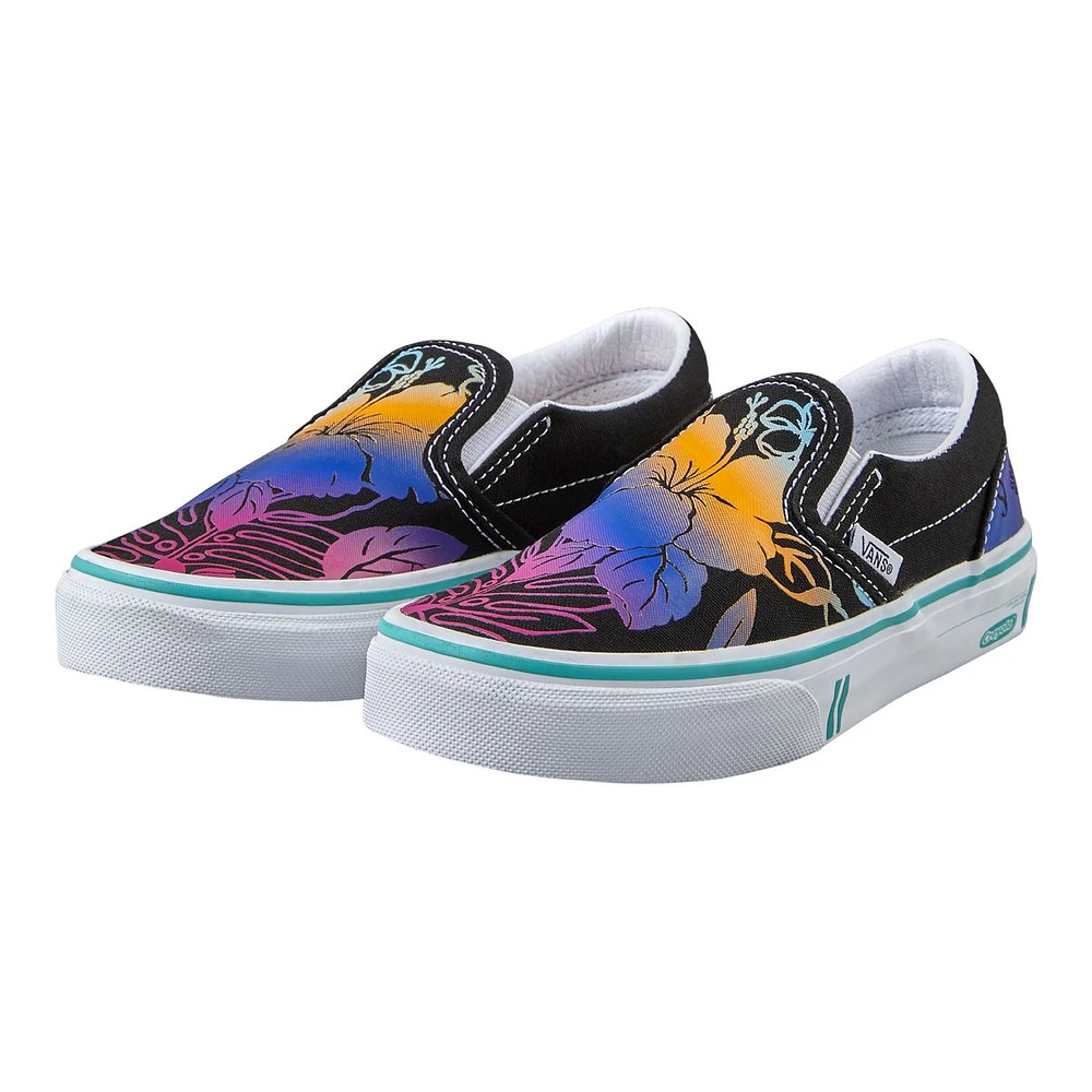 Vans x Crayola Kids' Pre-School  Classic Skate Shoes, Sneakers, Girls', Low Top, Slip On