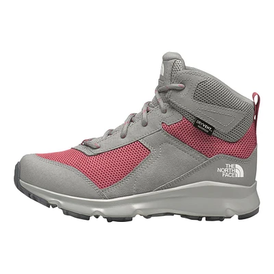 The North Face Kids' Pre-School/Grade School Hedgehog Hiker II Hiking Boots, Girls', Mid top, Waterproof