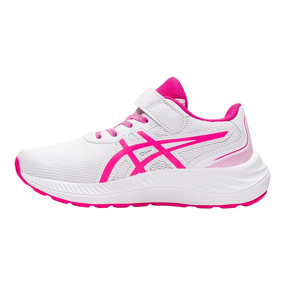 ASICS Kids' Pre-School Pre-Excite 9 Running Shoes, Girls', Low Top, Velcro