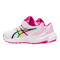 ASICS Kids' Pre-School Pre-Excite 9 Running Shoes, Girls', Low Top, Velcro