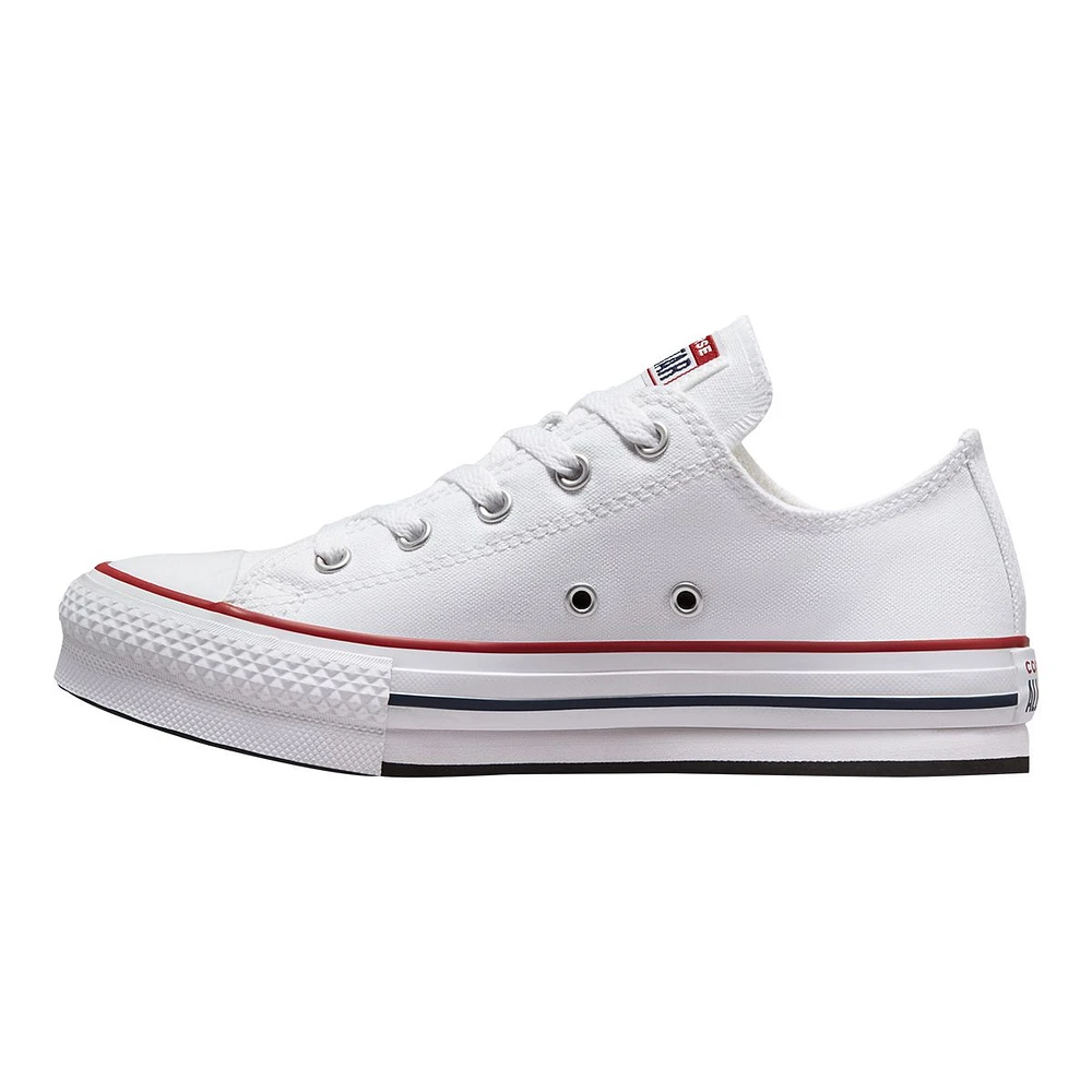 Converse Kids' Grade School Chuck Taylor All Star Platform Shoes, Girls, Low Top