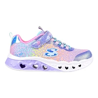 Skechers Kids' Pre-School Flutter Heart Lights Loves Wild Shoes, Girls, Velcro