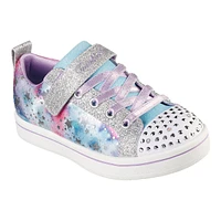 Skechers Kids' Pre-School Twinkle Toes: Sparkle Rayz Cloud Shoes, Girls, Velcro