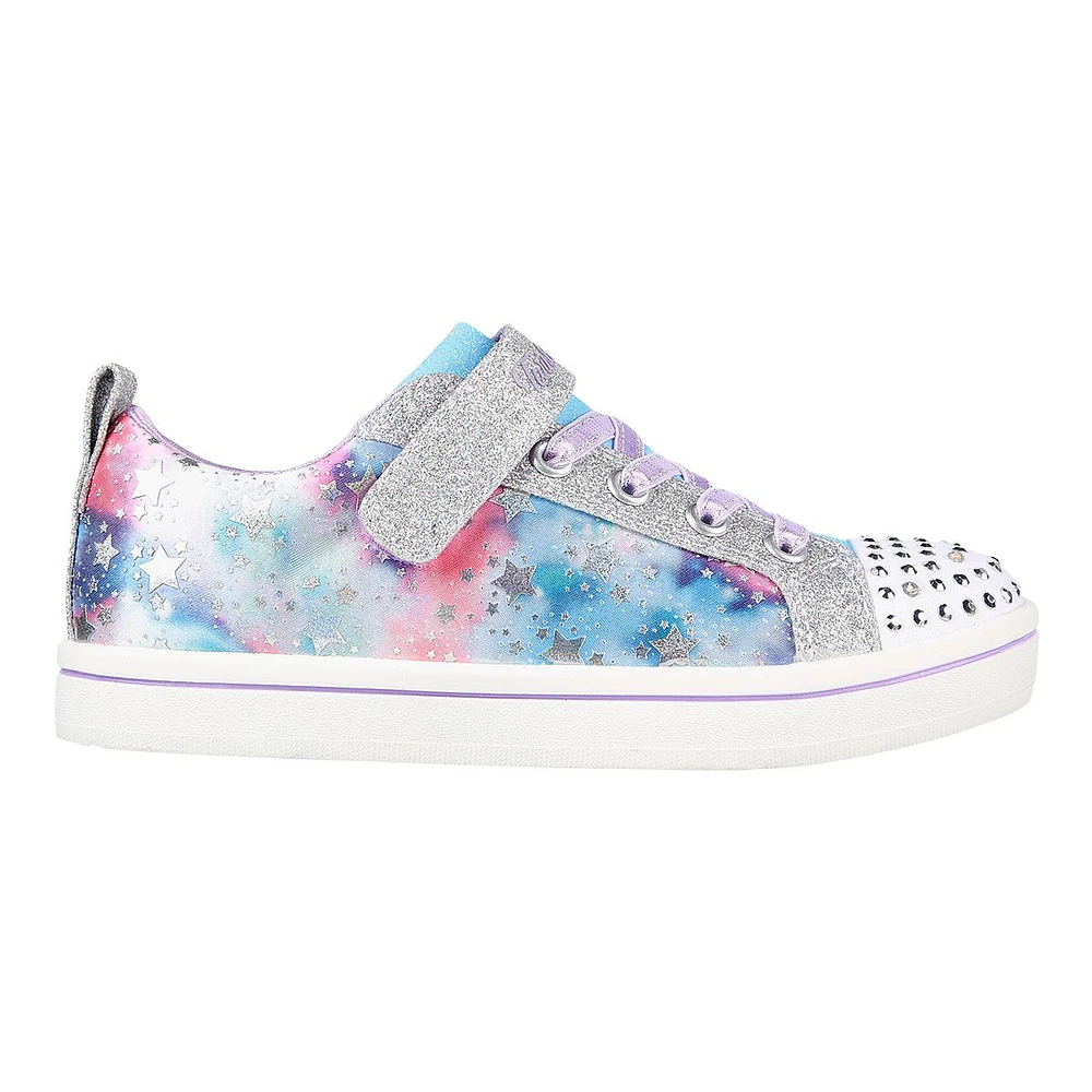 Skechers Kids' Pre-School Twinkle Toes: Sparkle Rayz Cloud Shoes, Girls, Velcro