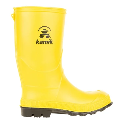 Kamik Kids' Pre-School/Grade School Stomp Rubber Rain Boots, Girls', Waterproof, Tall