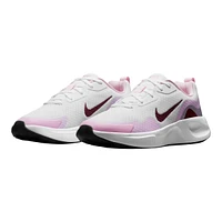 Nike Kids' Grade School WearAllDay Sneakers, Girls', Mesh, Cushioned