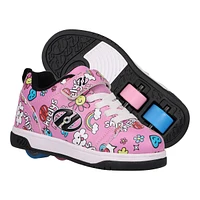 Heelys Kids' Pre-School/Grade School Dual Up X2 Skate Shoes with Wheels, Girls'