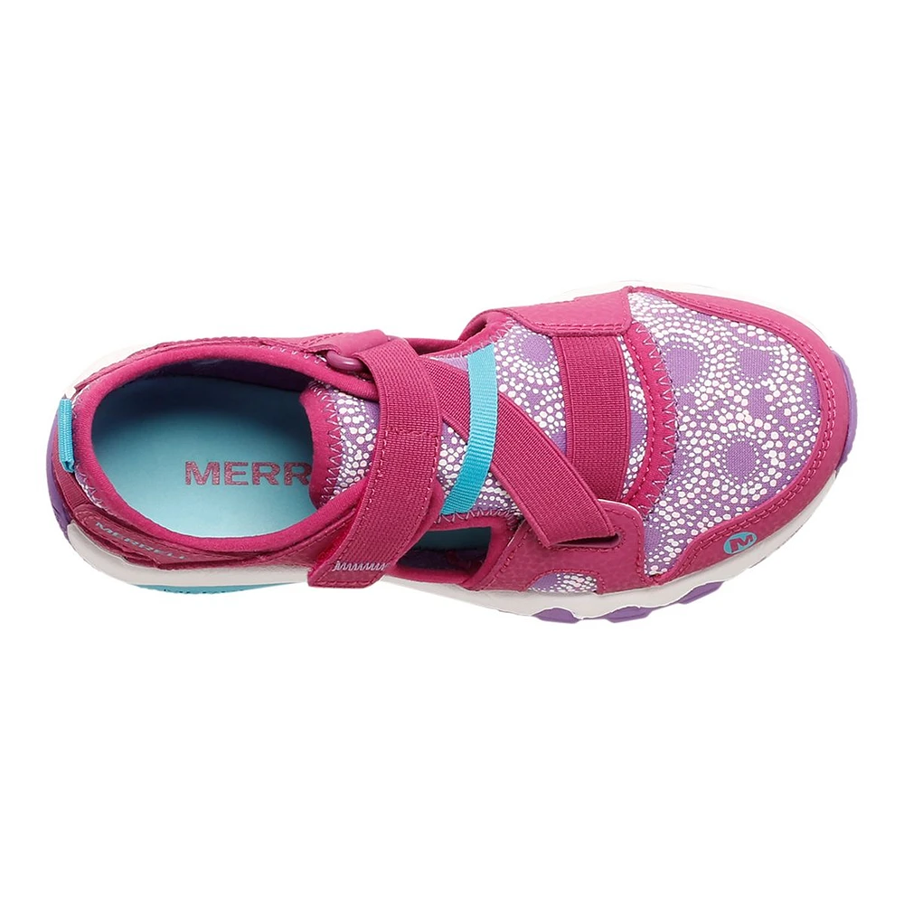 Merrell Kids' Hydro Free Roam Chroma Hiking Shoes, Girls', Quick-Dry