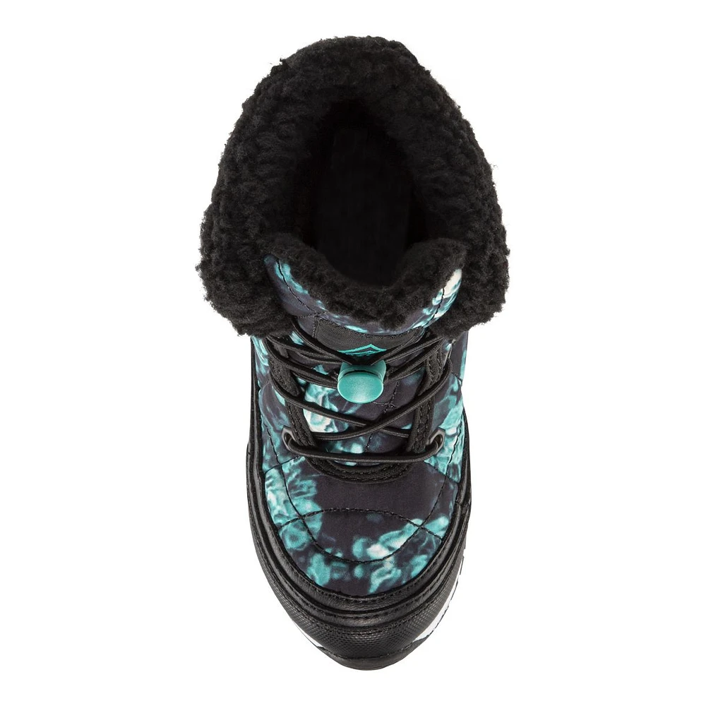 Ripzone Kids' Grade/Pre-School Crystal Quilted Waterproof Winter Boots