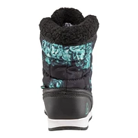 Ripzone Kids' Grade/Pre-School Crystal Quilted Waterproof Winter Boots