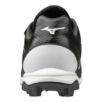 Mizuno Kids' Wave Finch Select Nine TPU Baseball Shoes/Cleats, Low Top