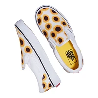 Vans Girls' Pre-School Classic Slip On Skate Shoes