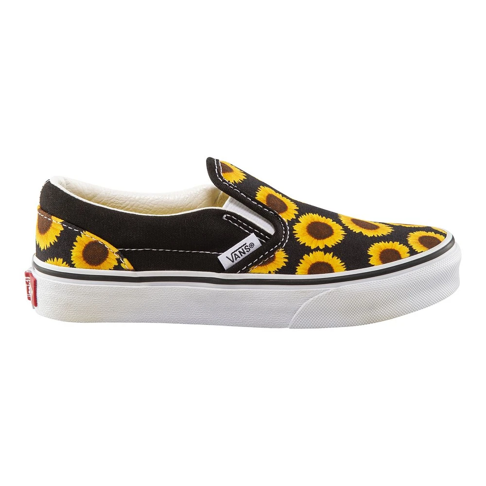 Vans Girls' Pre-School Classic Slip On Skate Shoes