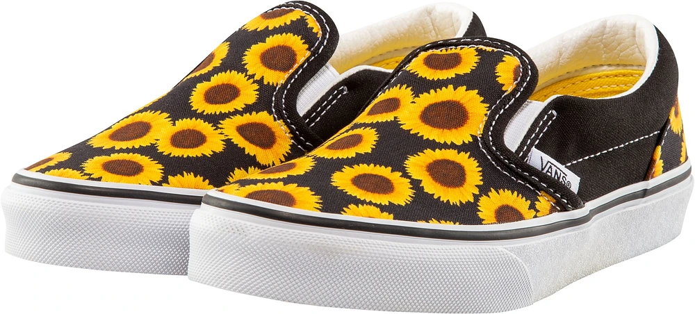 Vans Girls' Pre-School Classic Slip On Skate Shoes