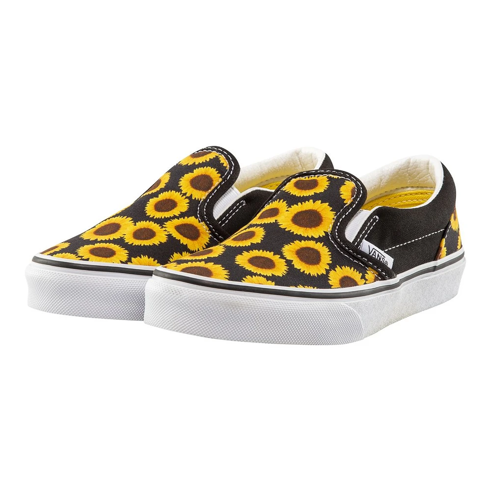 Vans Girls' Pre-School Classic Slip On Skate Shoes