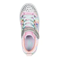 Skechers Girls' Pre-School Twinkle Sparks Unicorn Sunshine Shoes