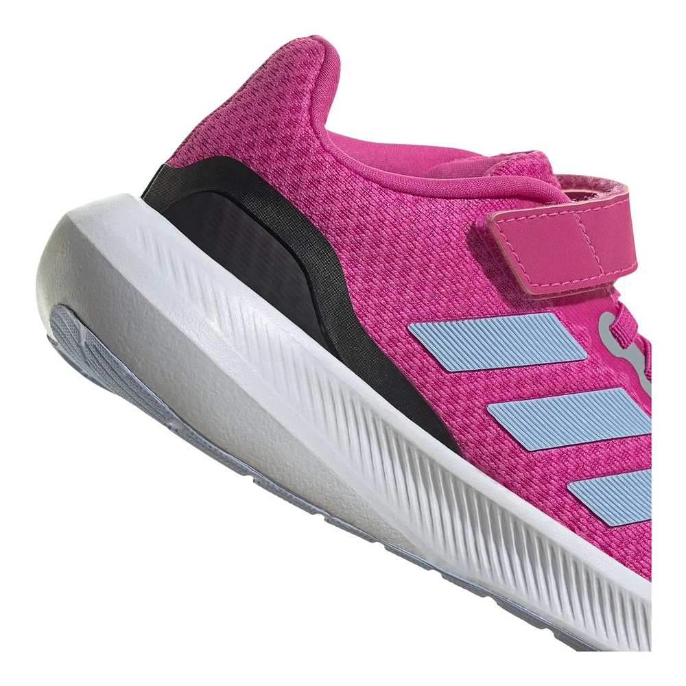 adidas Girls' Pre-School Run falcon 3.0 Elastic K Running Shoes