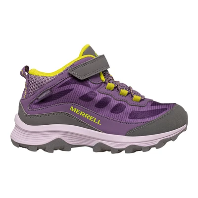 Merrell Kids' Moab Speed Mid AC Waterproof Hiking Shoes