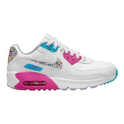 Nike Girls' Grade School Air Max 90 LTR SE Shoes