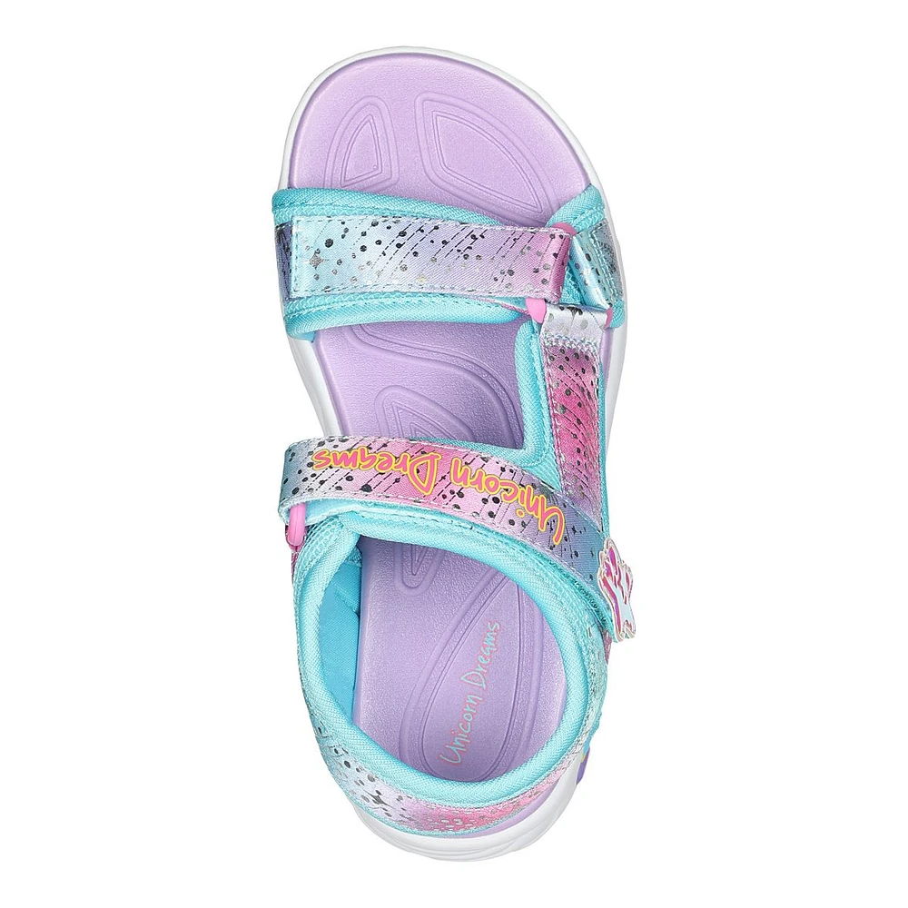 Skechers Kids' Unicorn Dreams Sandals