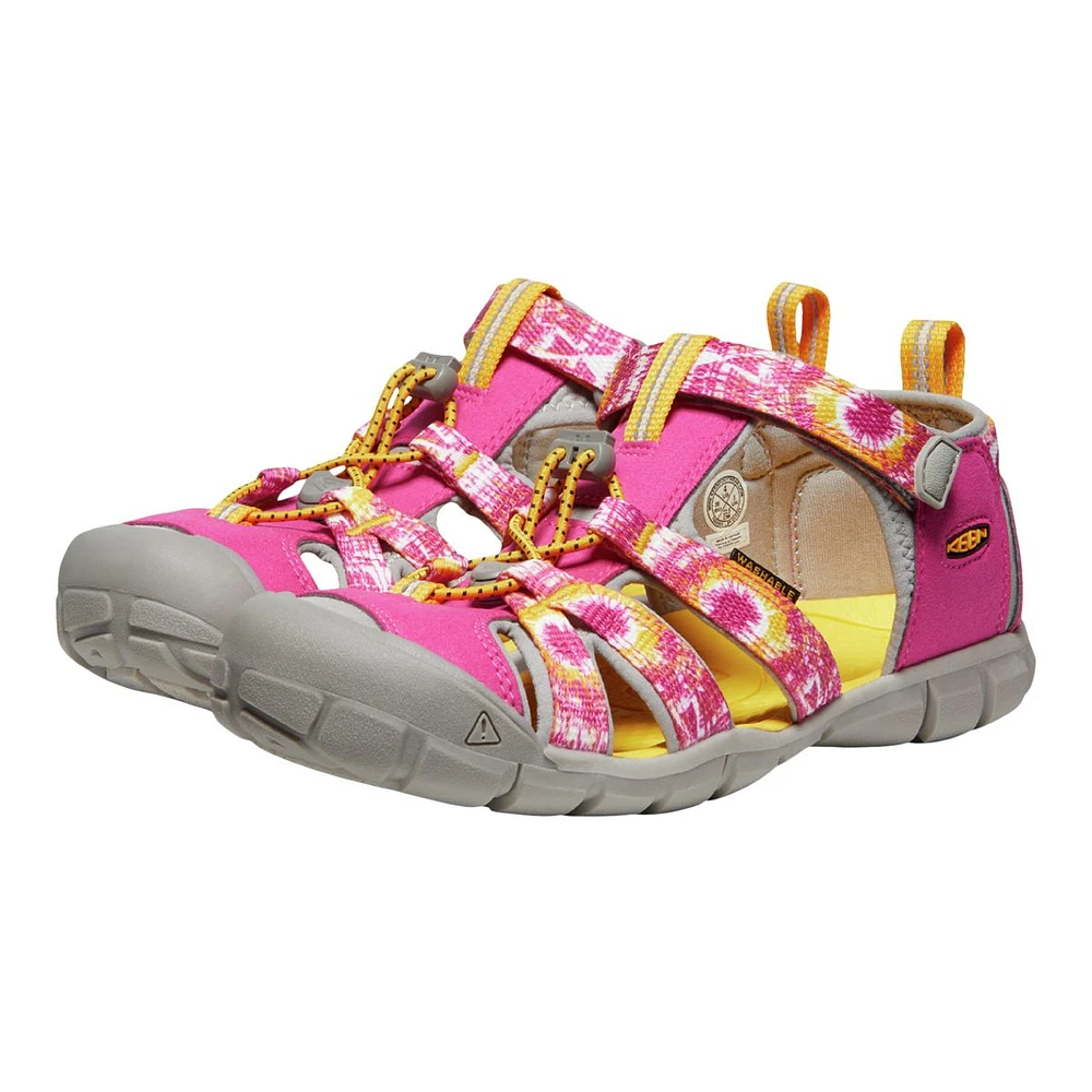 Keen Girls' Grade/Pre-School Seacamp II CNX Sandals