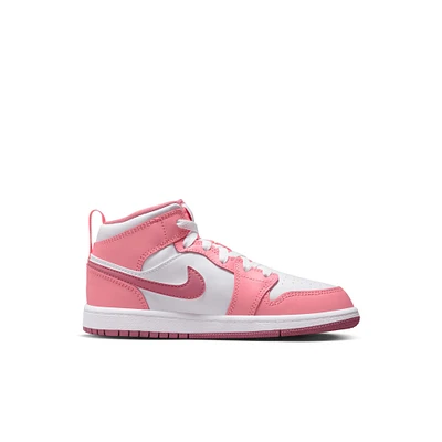 Nike Girls' Pre-School Air Jordan 1 Mid Running shoes