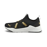 PUMA Girls' Wired Run Slip On Flash Shoes