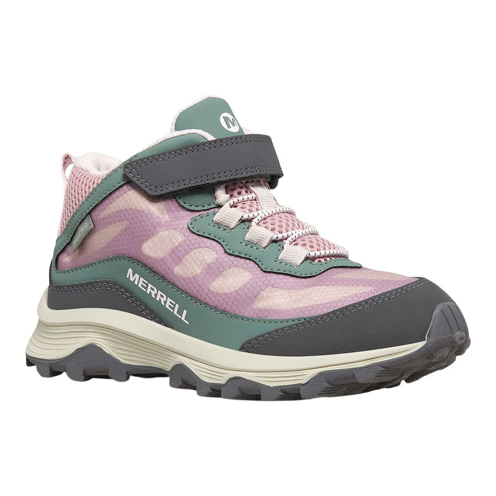 Merrell Girls' Moab Speed Mid AC Waterproof Hiking Shoes